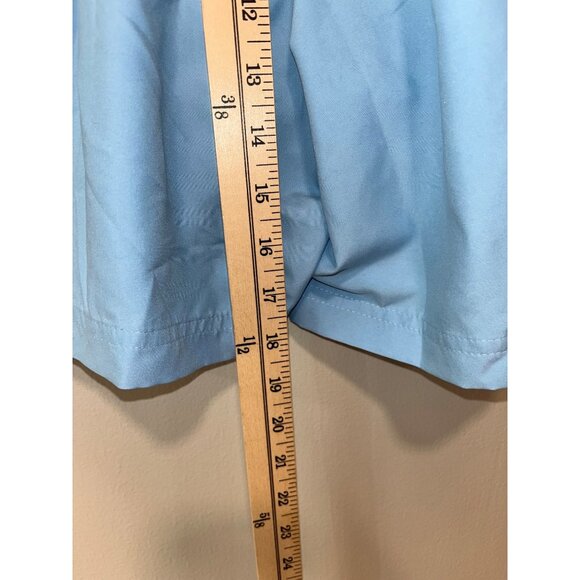 Adidas Mens Light Blue Swim Shorts‎ With Elastic Waistband & Pocket NWD - Picture 6 of 10